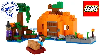 LEGO 21248 The Pumpkin Farm - Speed Build Review