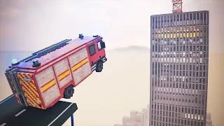 Trucks Attacking Tower | Teardown