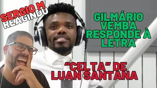 React ║ Gilmário Vemba responde à letra "Celta" de Luan Santana ║ @Radiocomercial