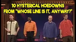 10 Hysterical Hoedowns From "Whose Line Is It, Anyway?"