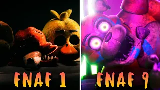 FNAF 1 2 3 4 5 6 7 8 AR 9 ВСЕ КОНЦОВКИ (2014-2022) - ФНАФ 1 2 3 4 5 6 7 8 AR 9 ALL ENDINGS!