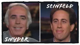 Jerry Seinfeld | The Late Late Show Tom Snyder (1996)