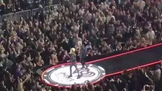 Billy Idol with Miley Cyrus performing Rebel Yell at iHeart Festival 2016 in Las Vegas at T Mobile