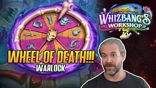 (Hearthstone) WHEEL OF DEATH!!! Warlock in Whizbang's Workshop