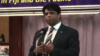 Fijian Attorney General, Aiyaz Sayed-Khaiyum, chief guest at Fiji Women's Crisis Centre workshop