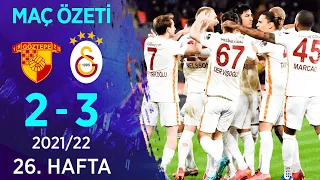 Göztepe 2-3 Galatasaray MAÇ ÖZETİ | 26. Hafta - 2021/22