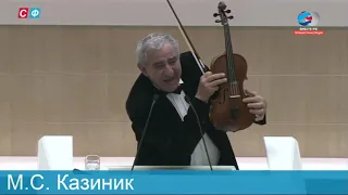 Скрипка. М.С. Казиник о скрипке.