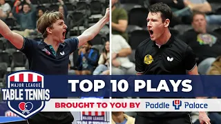 TOP 10 PLAYS brought to you by Paddle Palace --  Chicago, IL (MLTT Championship Weekend)