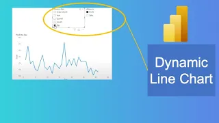 Power BI Dynamic Line Chart | Changing dimension and measure dynamically in Power BI  Line Chart
