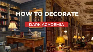 Dark Academia : All You Need To Know on Decorating This Interior Style