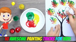 10 Most painting tricks for Kids