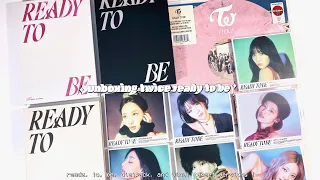 unboxing twice "ready to be" albums + shopping vlog ✮ ready, to, be, digipack & target vinyl lp !