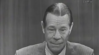 What's My Line? - Joe E. Brown (Jan 11, 1953)