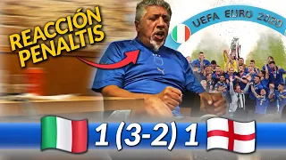 ITALIANO REACCIONA a los PENALTIS de la FINAL de la EURO 2020 *ITALIA-INGLATERRA* | Pino Prestanizzi