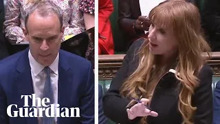 Angela Rayner mocks Dominic Raab over bullying complaints at PMQs