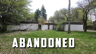 Abandoned 1970s Retro House with Swimming Pool