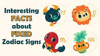 Interesting Facts about Fixed Zodiac Signs | Zodiac Talks