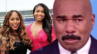 Steve Harvey Burst Down In Tears As He Share HEARTBREAKING News About His Daughter & Wife