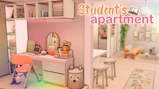 Квартира студентки 📚 │︎ Student's Apartment │︎ Speed Build │︎ Строительство [TS4]