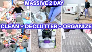 EXTREME CLEAN WITH ME + DECLUTTER + ORGANIZE | DAYS OF SPEED CLEANING MOTIVATION | DECLUTTER WITH ME