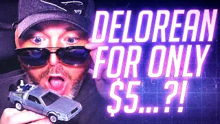 Back to the Future DeLorean For Only $5?! (How To Find)