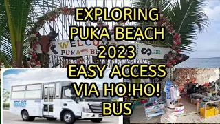 Exploring Puka Beach #Boracay 2023 VIA Ho!Ho Bus #Hop-onHop-off ,#easy way to get in Puka beach