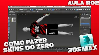 COMO FAZER SKIN DO ZERO GTA SA SAMP/MTA 2022 3DS MAX #02