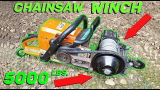 Building a Chainsaw Powered Winch