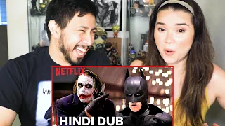 THE DARK KNIGHT PARTY SCENE | Hindi Dub | Heath Ledger | Christian Bale | Reaction | Jaby Koay