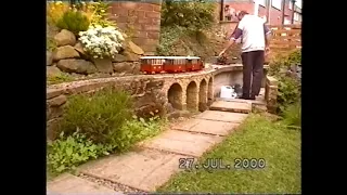 16mm Garden Railways in Yorkshire old footage.