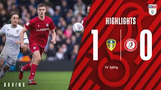 Robins suffer Elland Road defeat 📺 Highlights: Leeds United 1-0 Bristol City