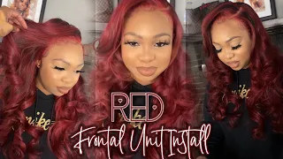 Watch Me SLAY| Red Frontal Unit Install