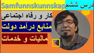 آشنایی با جامعه نروژ، درس علوم اجتماعی-درس6-کارورفاه