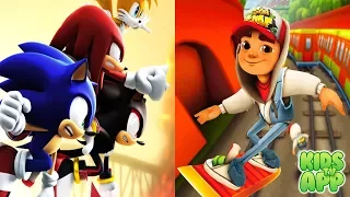 Subway Surfers vs Sonic Forces: Speed Battle - Best App For Kids
