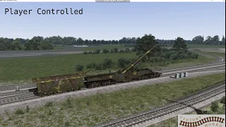 Train Simulator - Animated Railway Gun