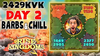 Kingdom 2429 l KVK Day 2 l ROK & CHILL l BOOM BOOM TIME l Rise of Kingdoms