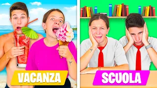 COPPIA A SCUOLA vs COPPIA IN VACANZA!