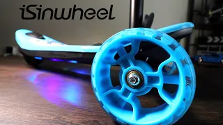iSinWheel 3 wheel Electric Scooter For kids!