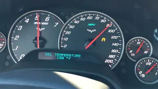 Stock Corvette C6 LS3 6 Speed Acceleration