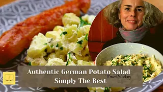 Authentic German Potato Salad - So Tasty! Deutscher Kartoffelsalat wie bei meiner Oma