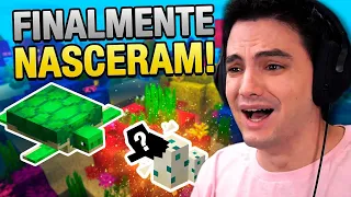 CONSEGUI TARTARUGAS E ELAS TIVERAM UM BEBÊ NO MINECRAFT #1-71 [+10]