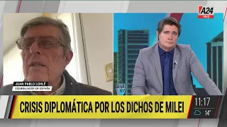✋ Crisis diplomática con España Javier Milei llamó cobarde a Pedro Sánchez