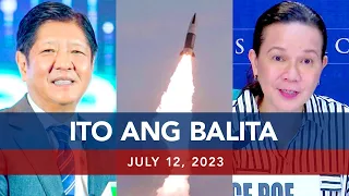 UNTV: Ito Ang Balita | July 12, 2023