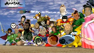 Super AVATAR Bros Melee // ATLA Fighting game roster