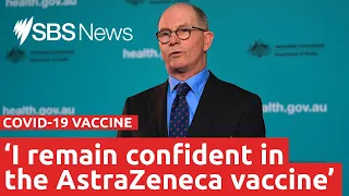 Chief Medical Officer: No reason to pause AstraZeneca vaccine rollout | SBS News