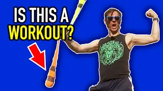 Poi is a WORKOUT (I was shocked!)