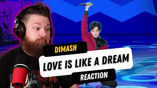 Reaction to Dimash - Love is Like a Dream (Slavic Bazaar) 2021 - Metal Guy Reacts