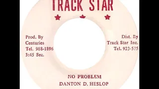 Danton D. Heslop - No Problem + Dub - 7" Track Star 1988 - KILLER DIGITAL 80'S DANCEHALL