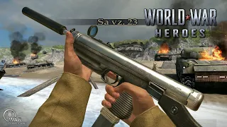 World War Heroes Best submachine gun in WWH Sa vz. 23🔥