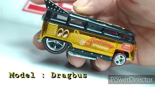 HOTWHEELS DRAGBUS MOONEYES CUSTOM By SFWORKGARAGE